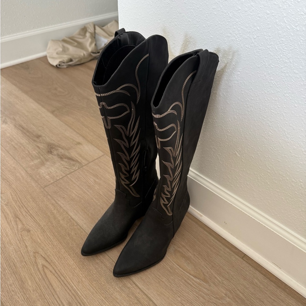 Black Western Boots